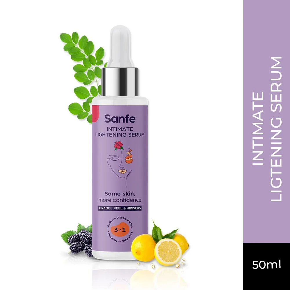 Sanfe Intimate 3 In 1 Lightening Serum Orange Peel & Hibiscus