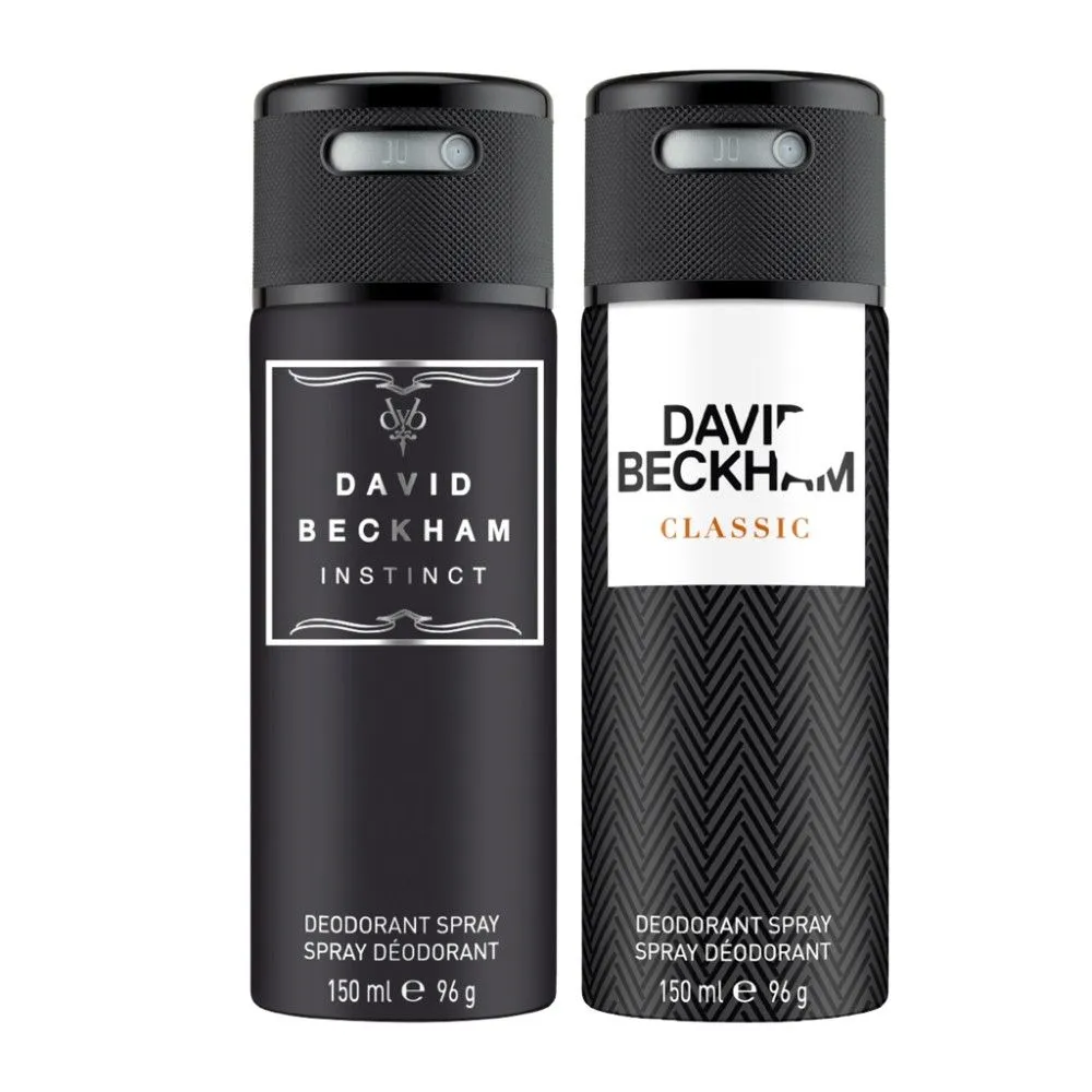 David Beckham Instinct + Classic Deo Combo Set