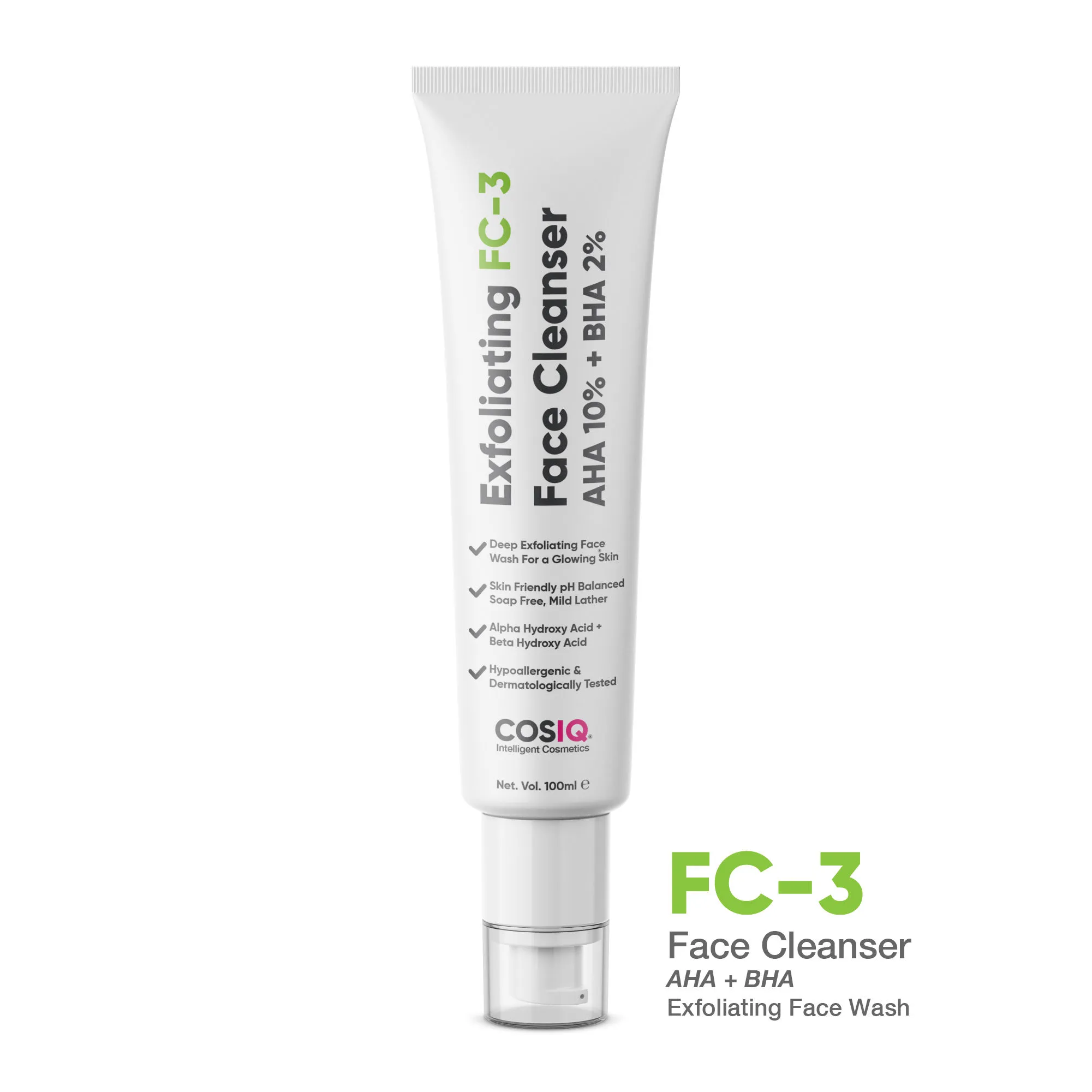 Cos-IQ Exfoliating FC-3 Face Cleanser