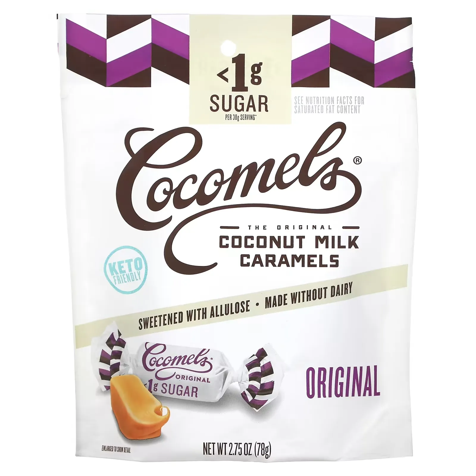 Coconut Milk Caramels, Original, 2.75 oz (78 g)