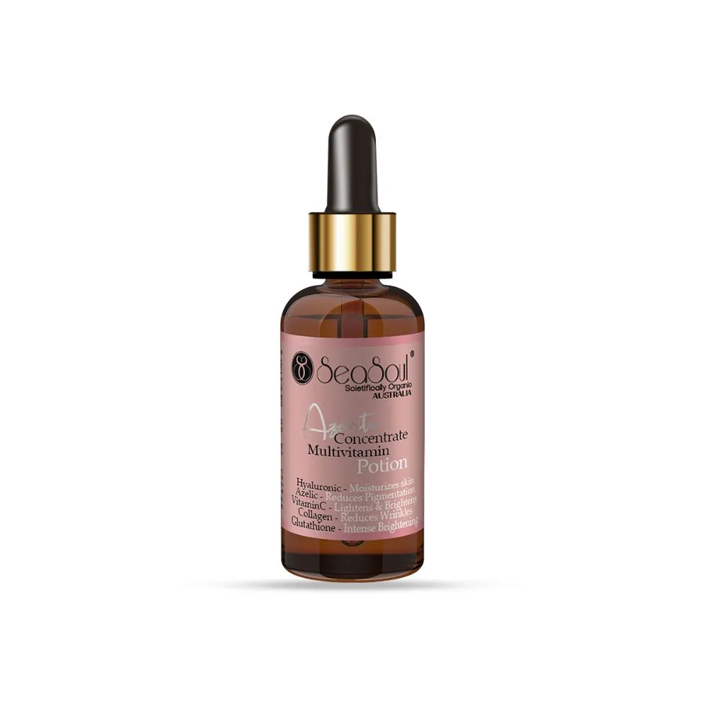 SeaSoul Multivitamin Face Serum for Moisturizing, Wrinkle Reduction , Acne & Pigmentation Control