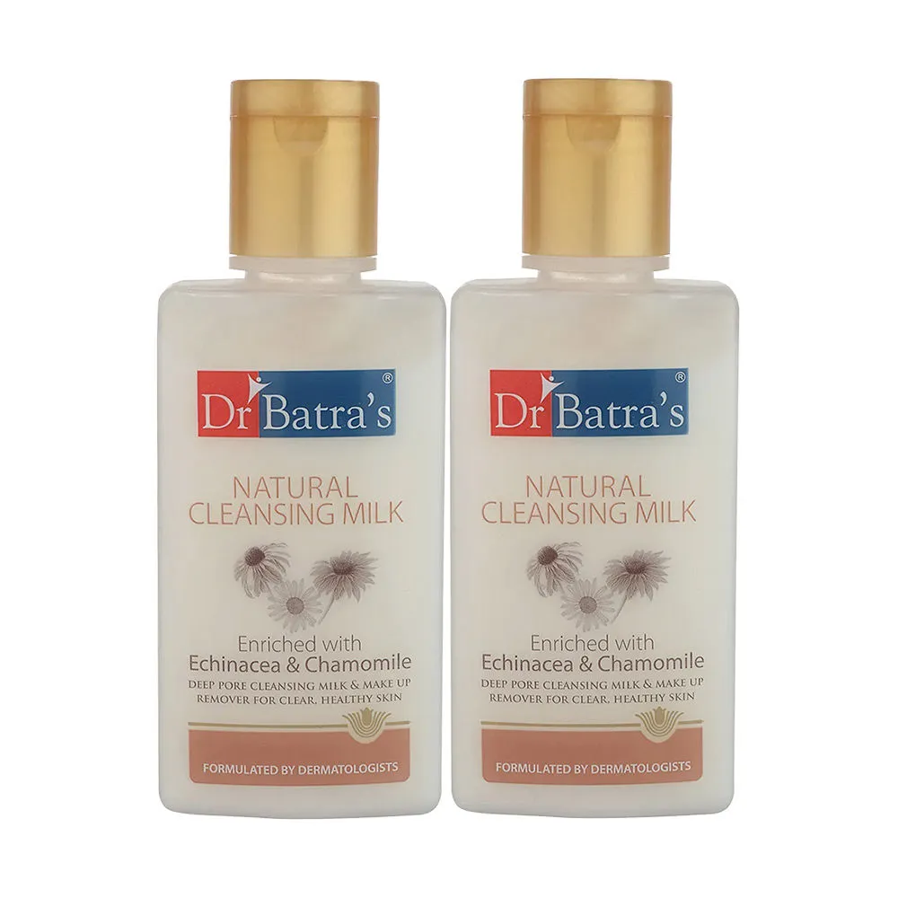 Dr.Batra's Natural Cleansing Milk Enriched With Echinacea & Chamomile