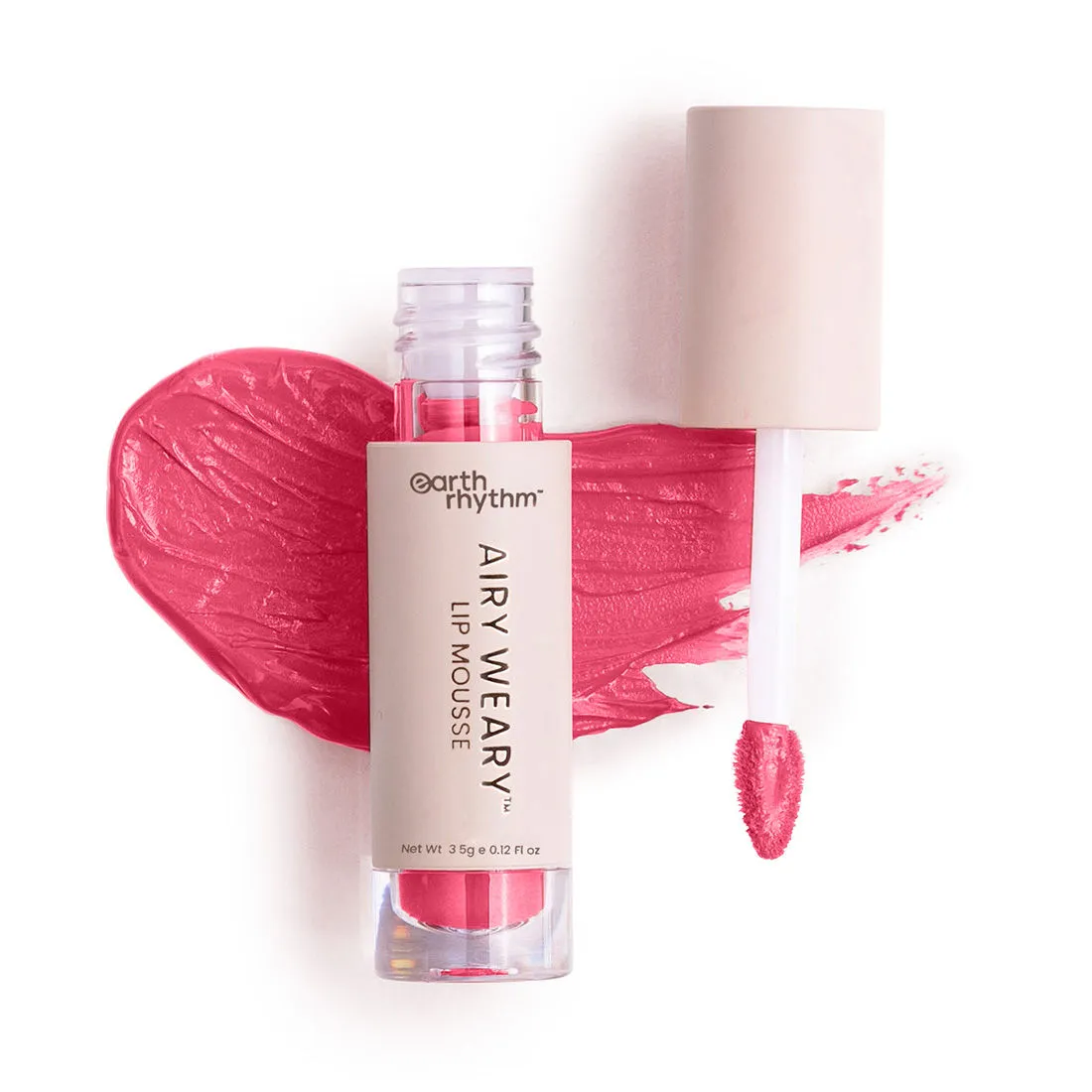 Earth Rhythm Airy Weary Lip Mousse Liquid Lipstick - Mosey