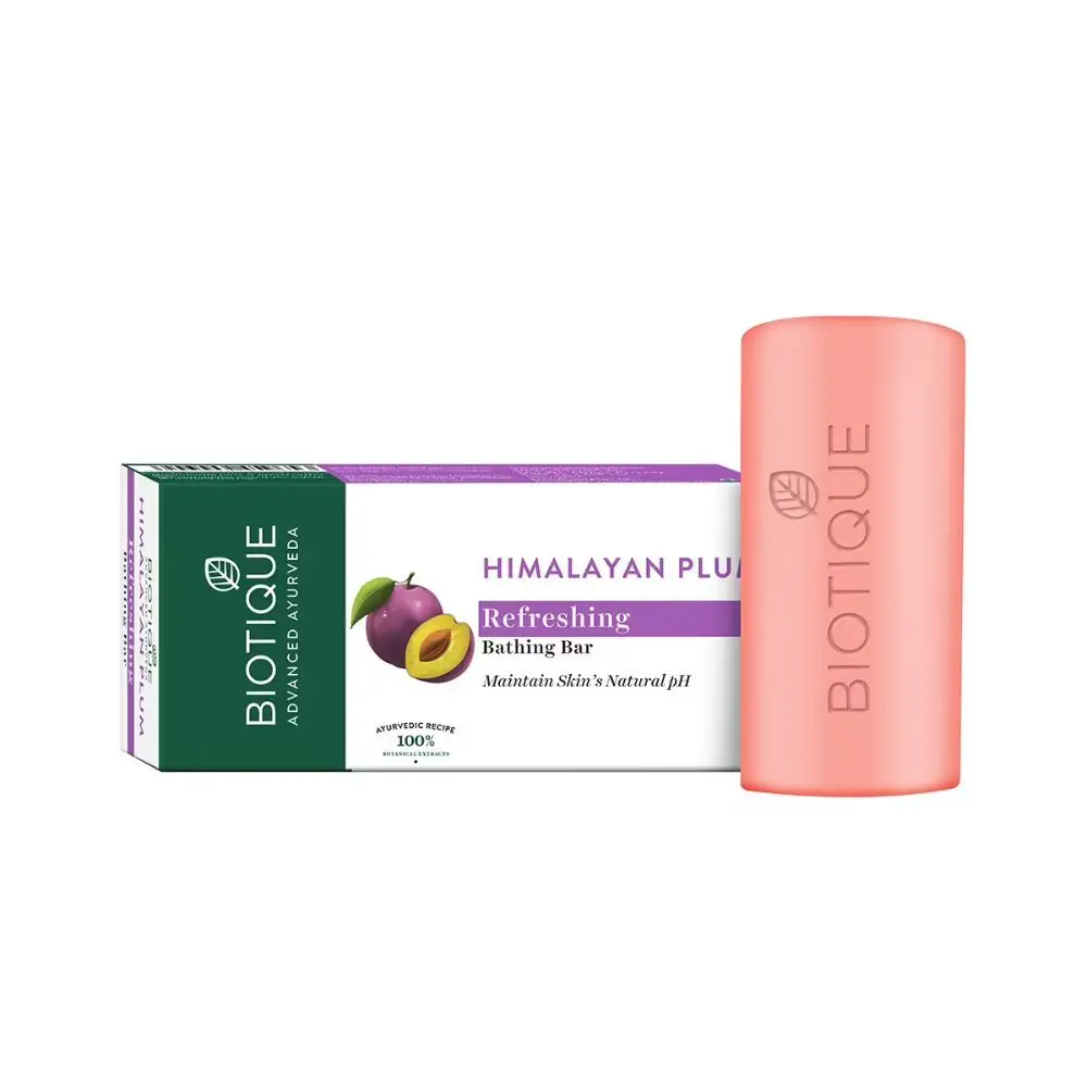 Biotique Himalayan Plum Refreshing Bathing Bar 150g