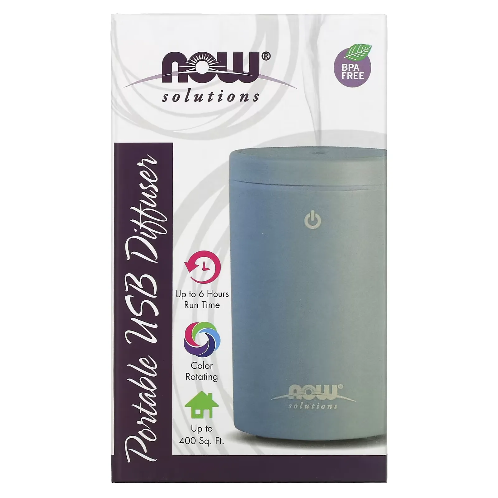 Solutions, Portable USB Oil Diffuser, 1 Diffuser