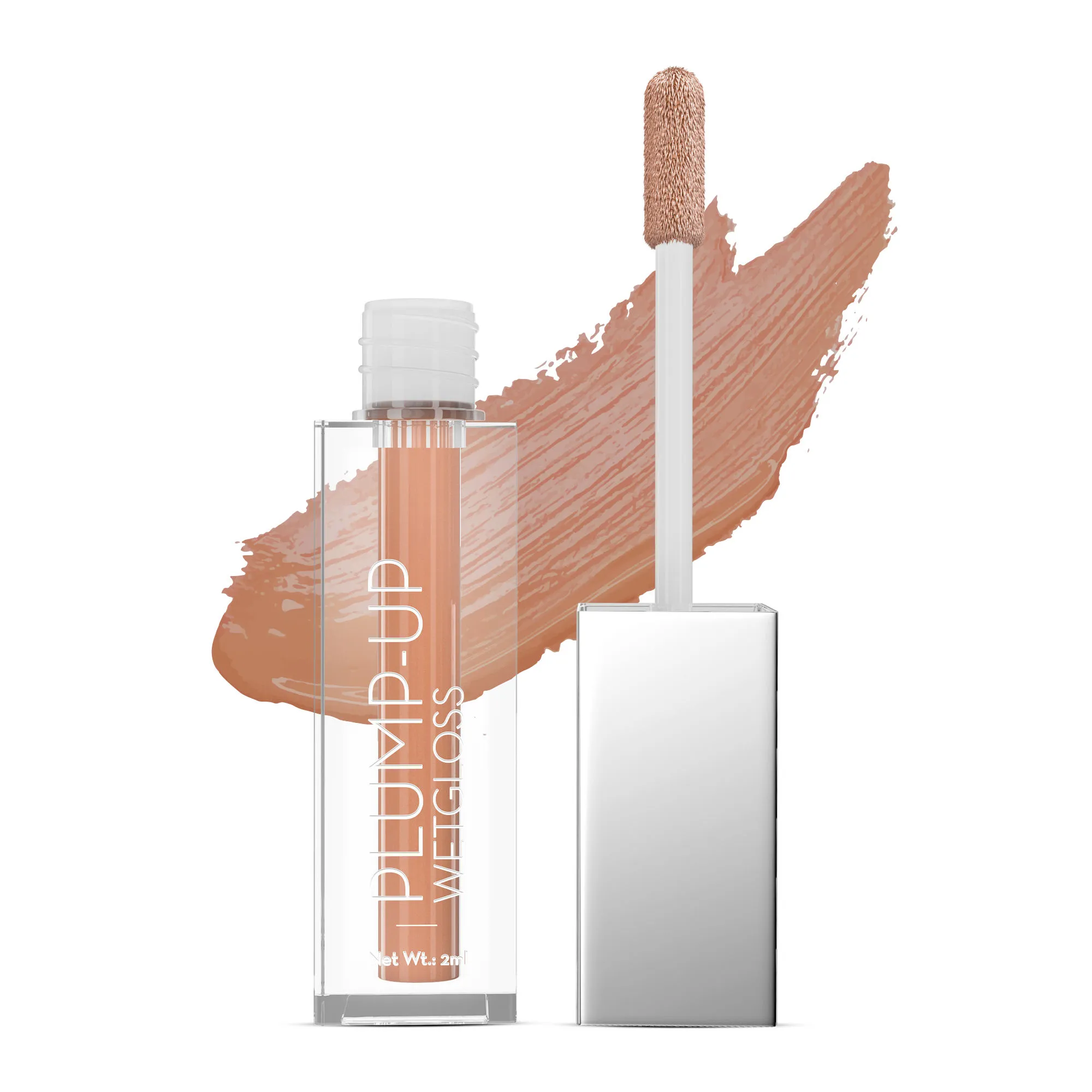 Swiss Beauty Plump Up Wet Lip Gloss - 4 Browny Point