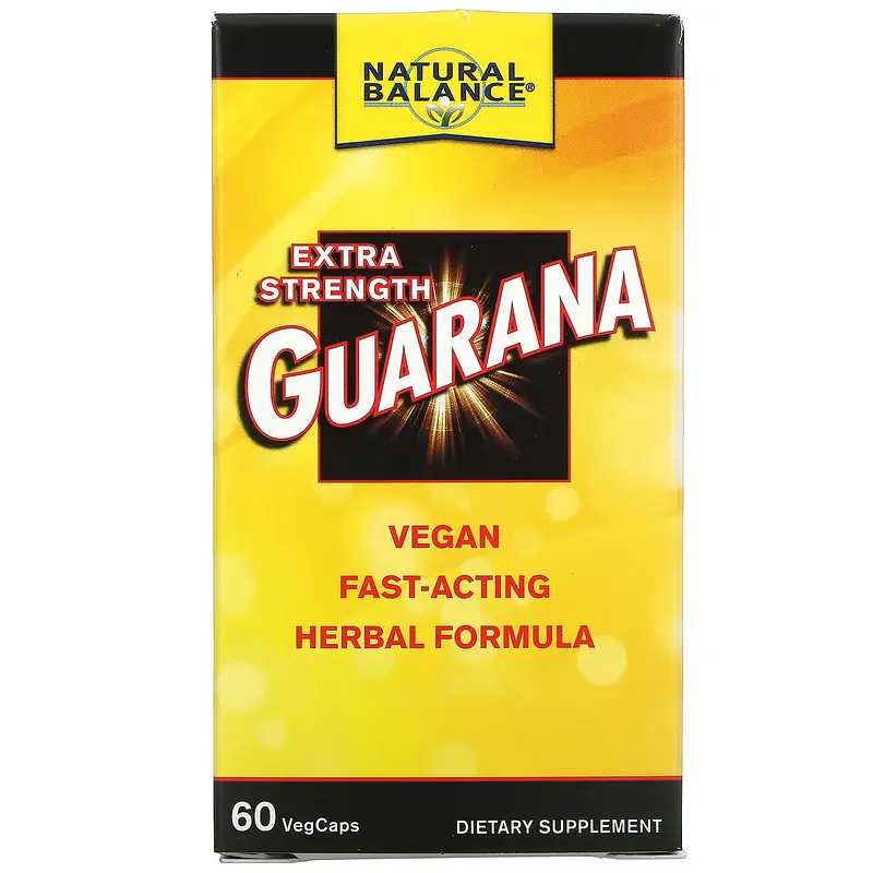 Extra Strength Guarana, 60 VegCaps