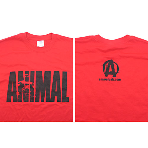 Universal Nutrition Red Animal T-Shirt XX-Large