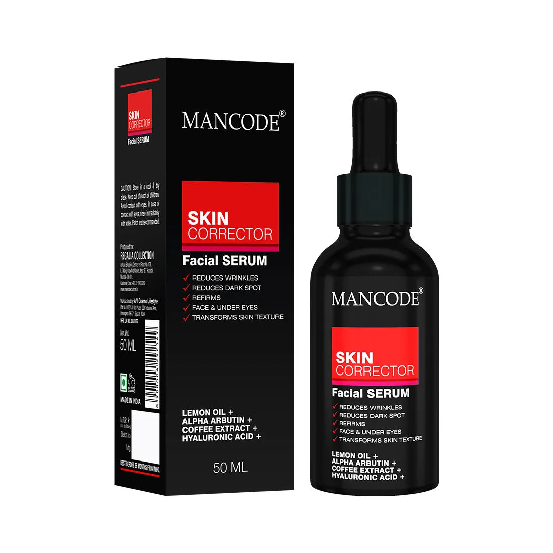 MANCODE Skin Corrector Facial Serum