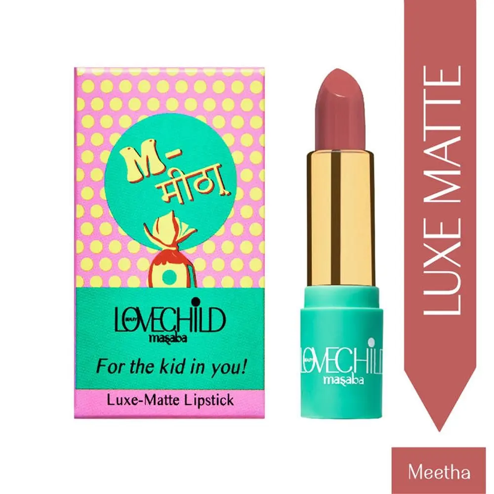 LoveChild Masaba - For the Kid in You! - 05 Meetha - Luxe Matte Lipstick