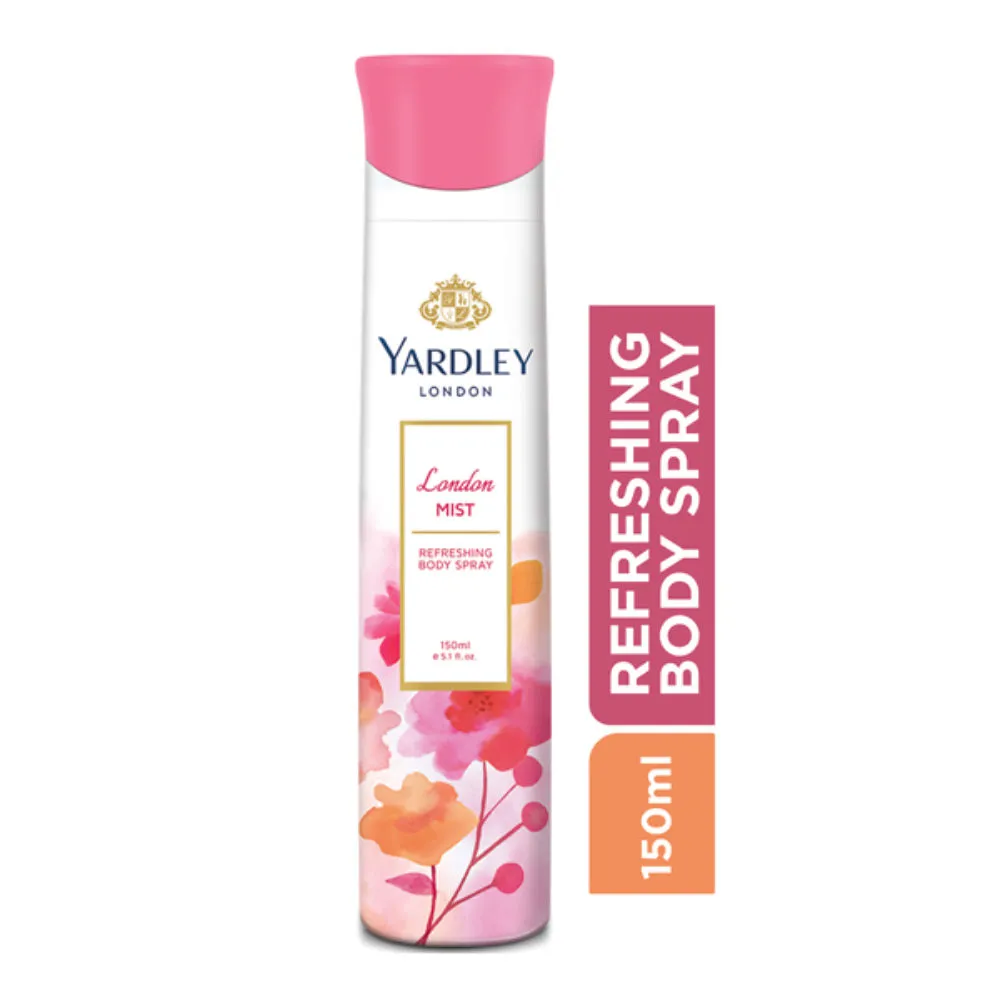 Yardley London Mist Refreshing Body Spray For Women