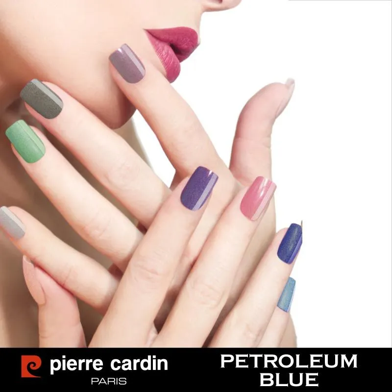 Pierre Cardin Paris - Metallic Nails 121-Petroleum Blue