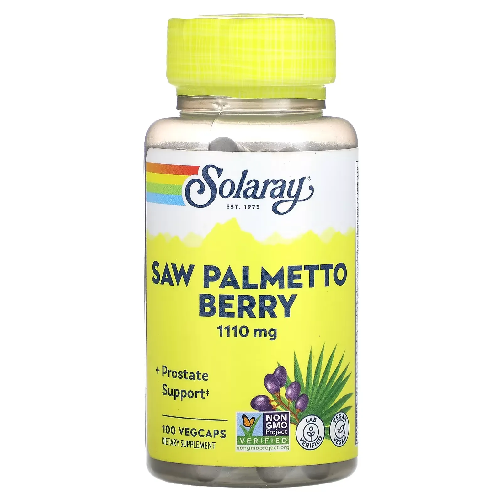 Saw Palmetto Berry, 555 mg, 100 VegCaps