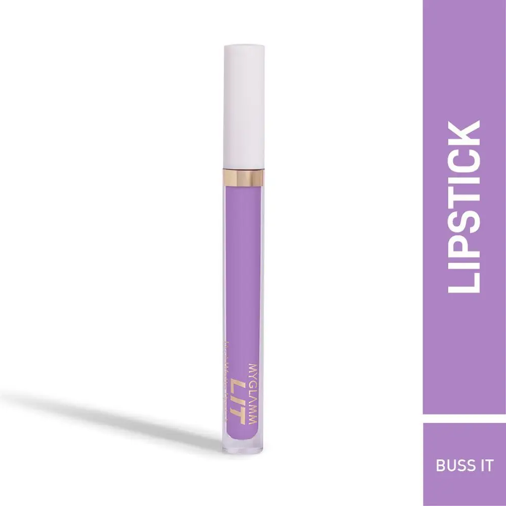 MyGlamm LIT Liquid Matte Lipstick-Buss It (3 ml)