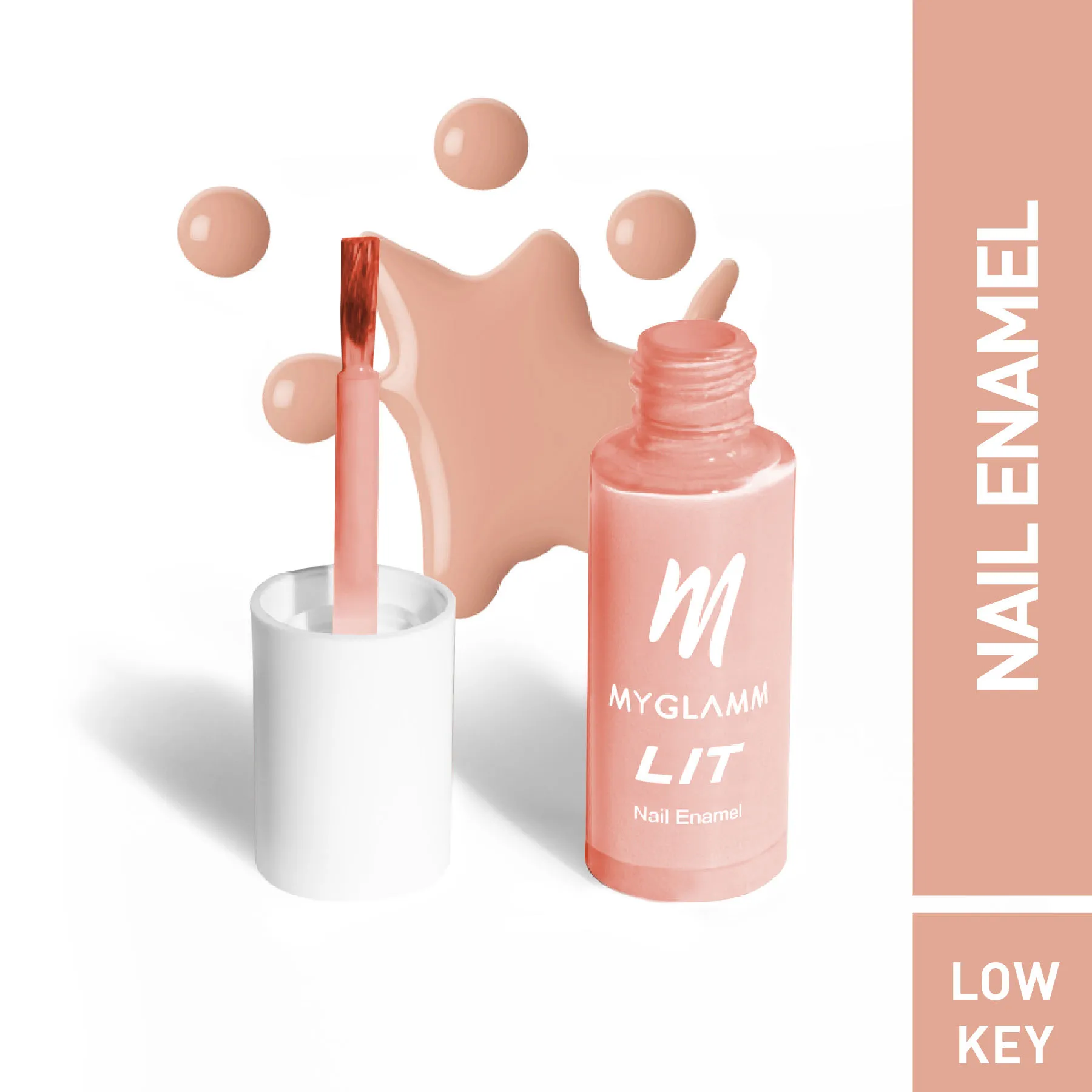 MyGlamm LIT Nail Enamel - Low Key