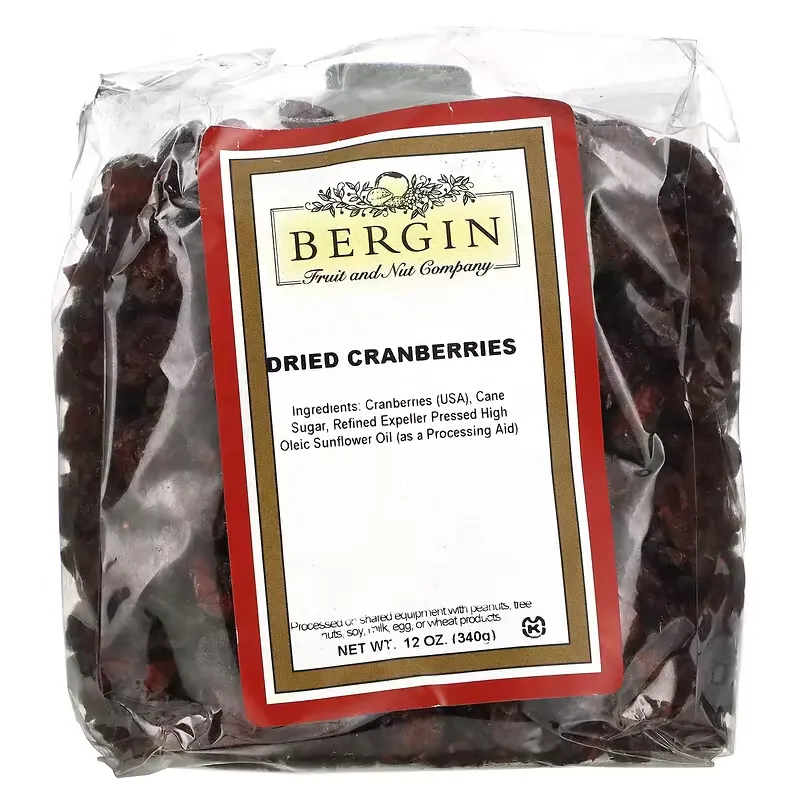 Dried Cranberries, 12 oz (340 g)