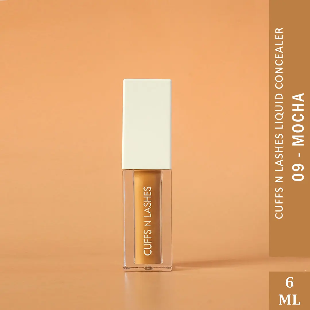 Cuffs N Lashes Cover It All Liquid Concealer, Mocha-09