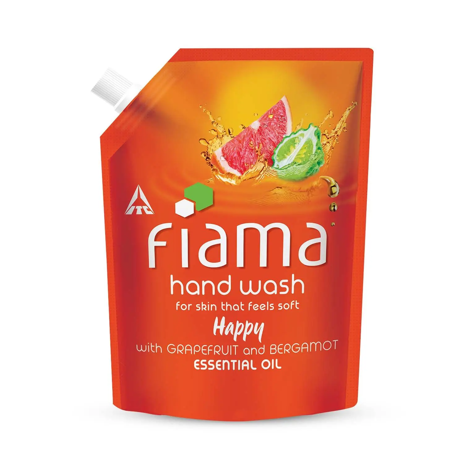 Fiama Happy Moisturising hand wash, Grapefruit and Bergamot, 350ml