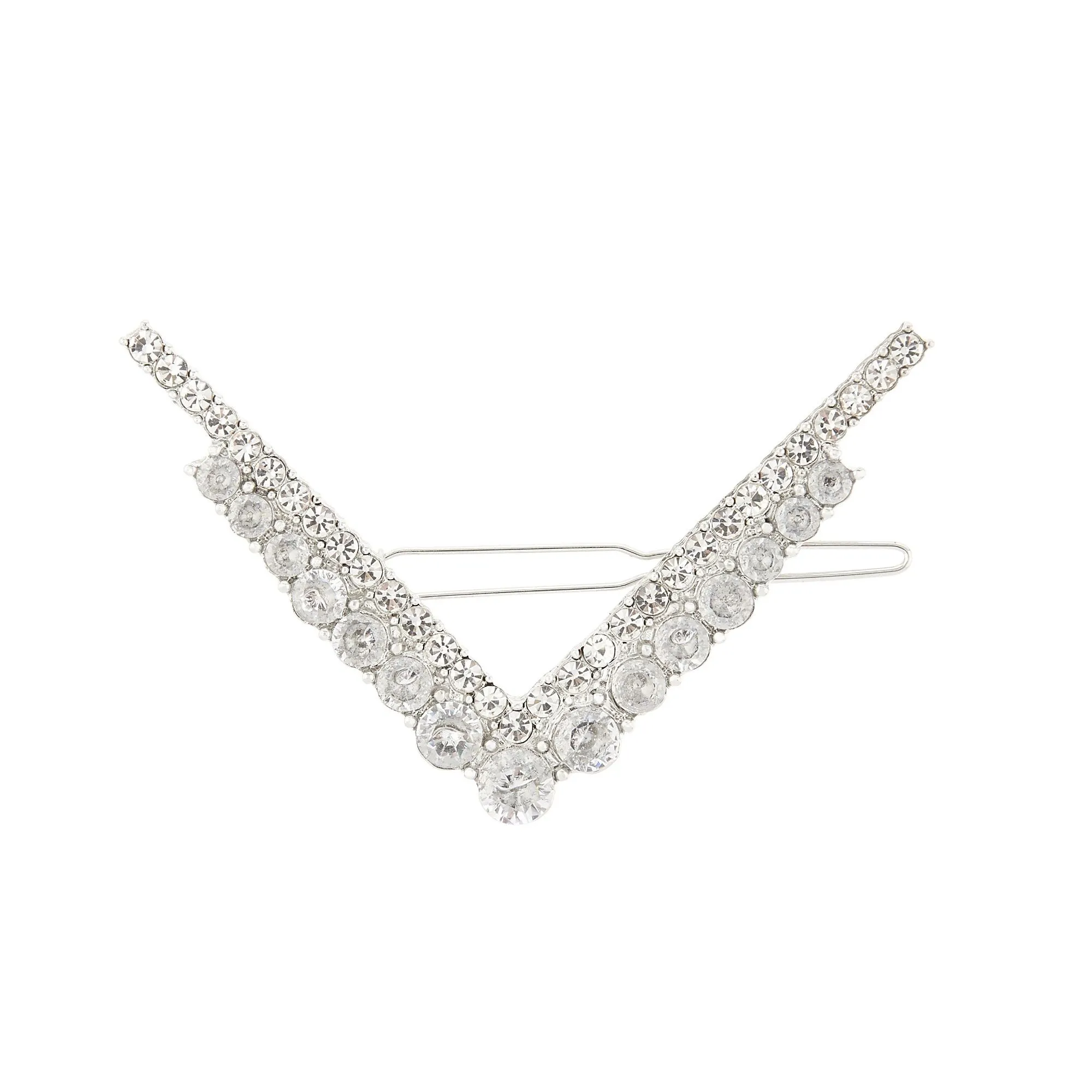 Accessorize London Crystal V Hair Clip