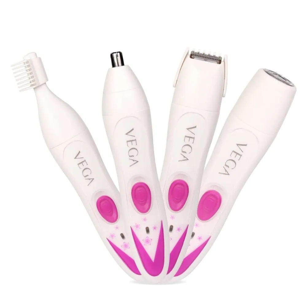 VEGA Feather Touch 4-in-1 Trimmer For Women (VHBT-03)