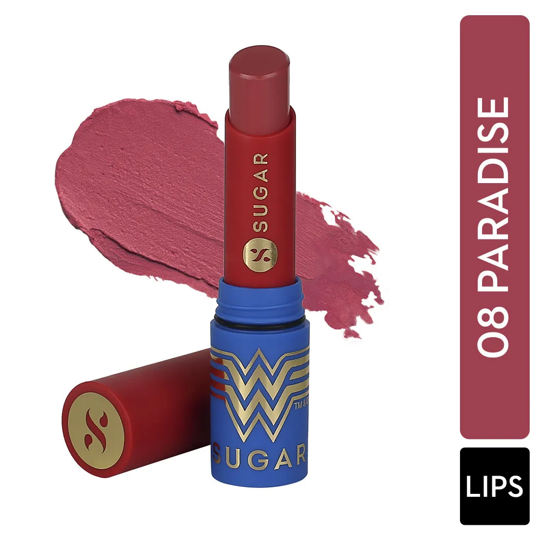 SUGAR X Wonder Woman Everlasting Matte Lipstick - 08 Paradise