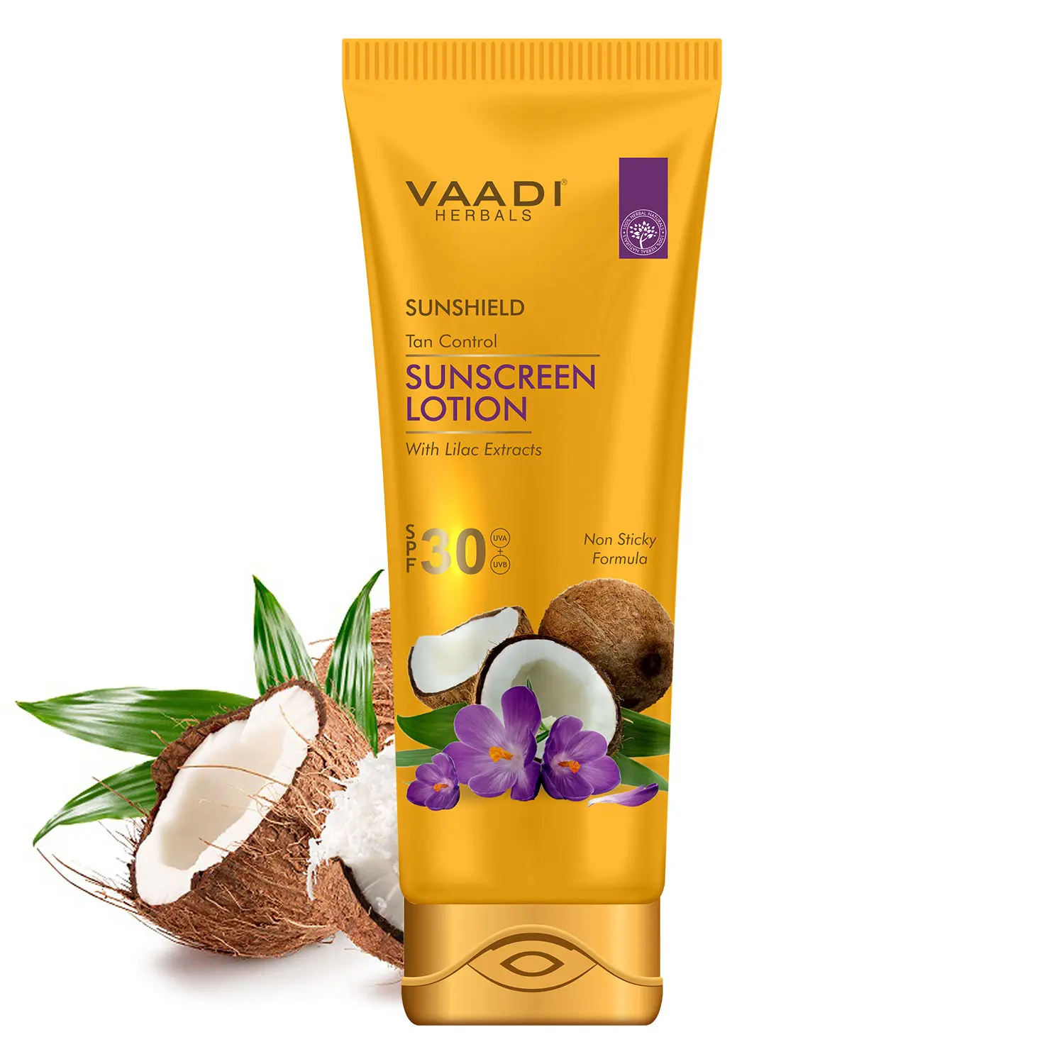 Vaadi Herbals Sunscreen Lotion Spf-30 With Lilac Extract (110 ml)