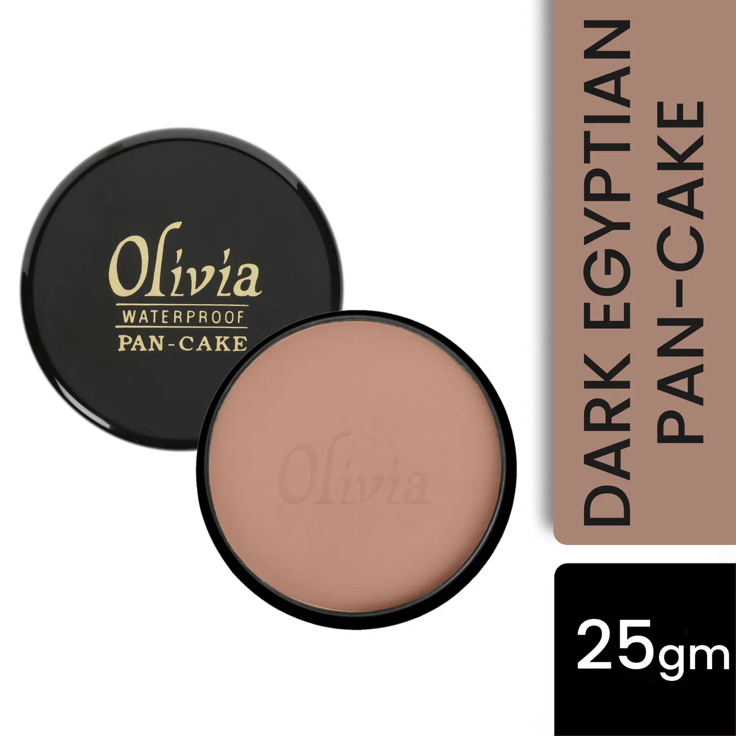 Olivia Waterproof Pan-Cake Dark Egyptian (25 g)