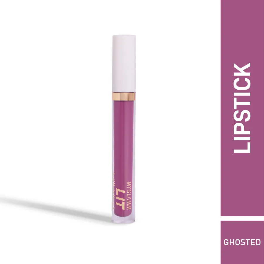 MyGlamm Lit Liquid Matte Lipstick-Ghosted