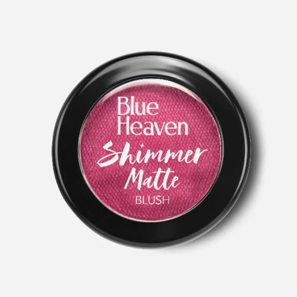 Blue Heaven Shimmer Matte Diamond Blush On 504(7 g)