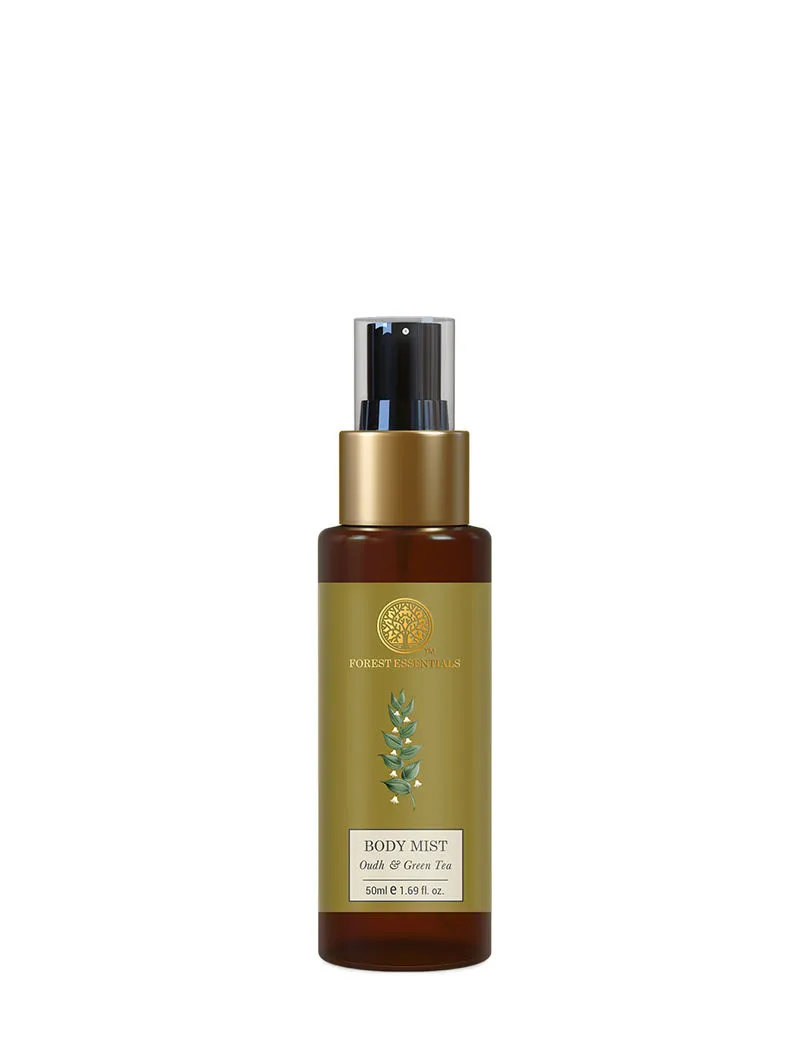 Forest Essentials Body Mist - Oudh & Green Tea