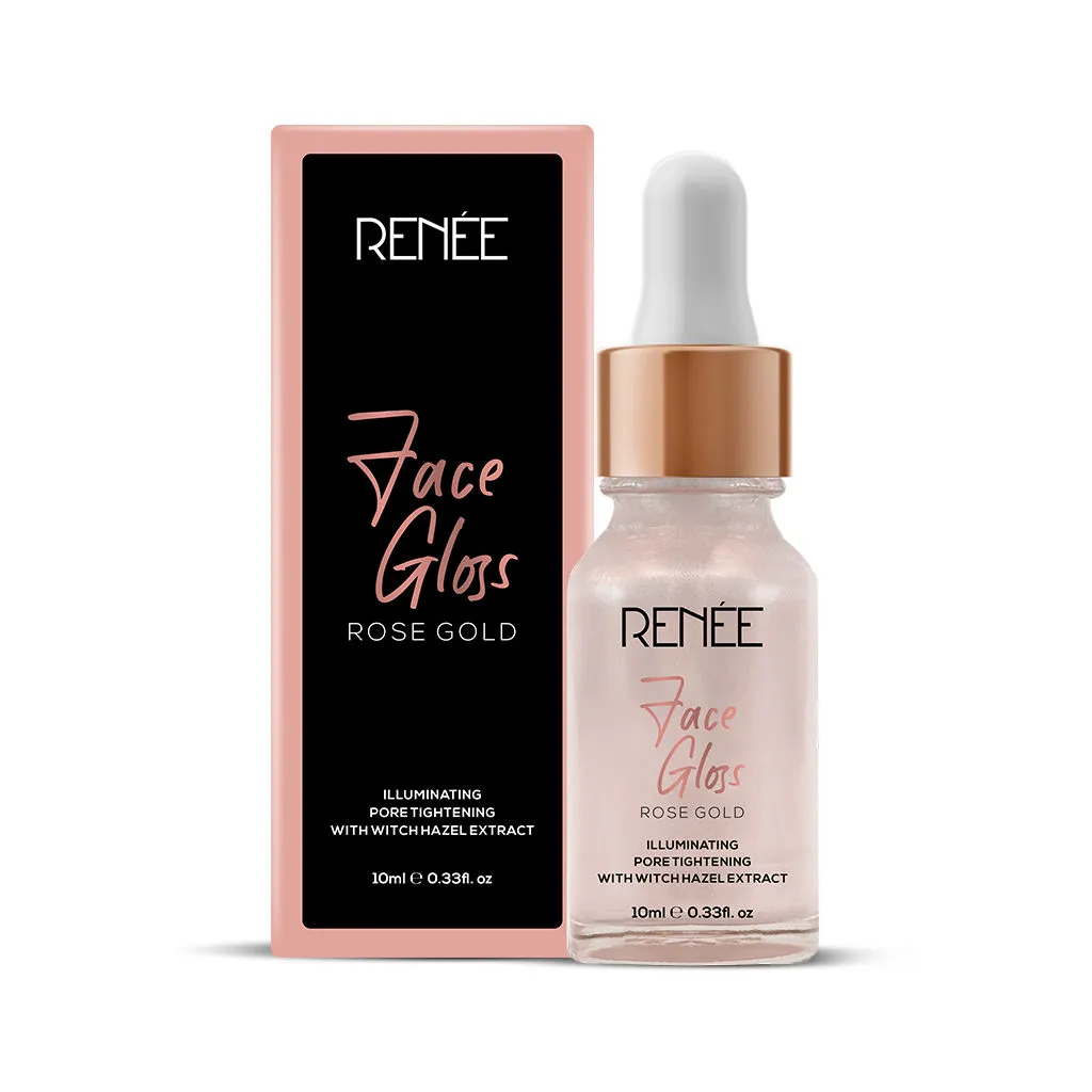 Renee Cosmetics Face Gloss With Hyaluronic Acid - Rose Gold