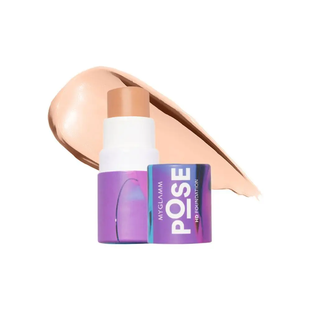 MyGlamm POSE HD Foundation Stick-Desert Beige (5.5 g)