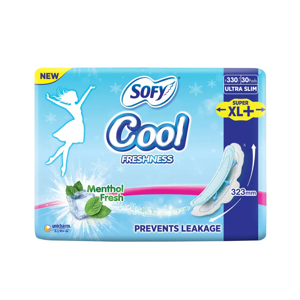 Sofy Cool Super Xl+ Sanitary Pads - 30 Pads