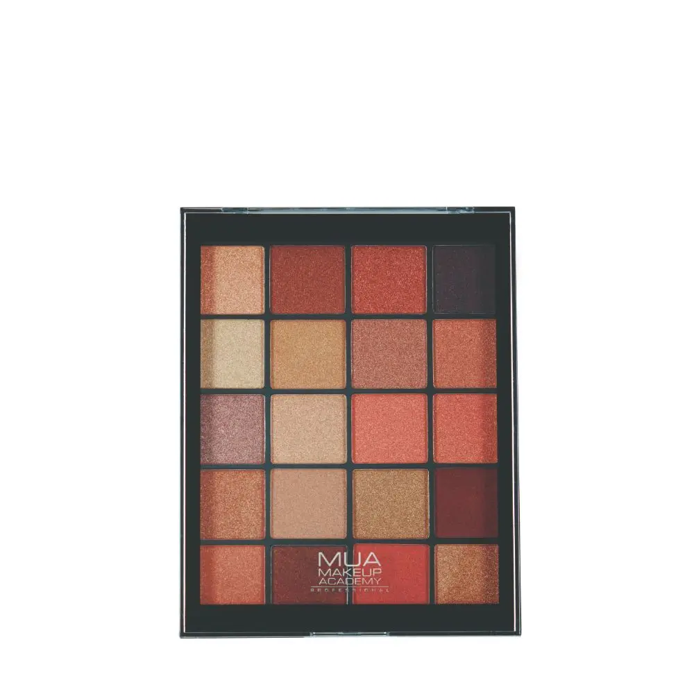 MUA 20 SHADE EYESHADOW PALETTE - MOLTEN METALS (22 g)