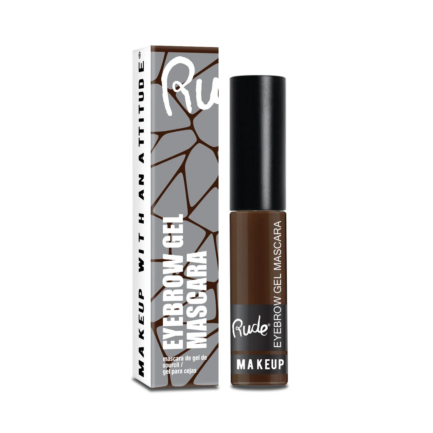 Rude Cosmetics Eyebrow Gel Mascara - Cappuccino