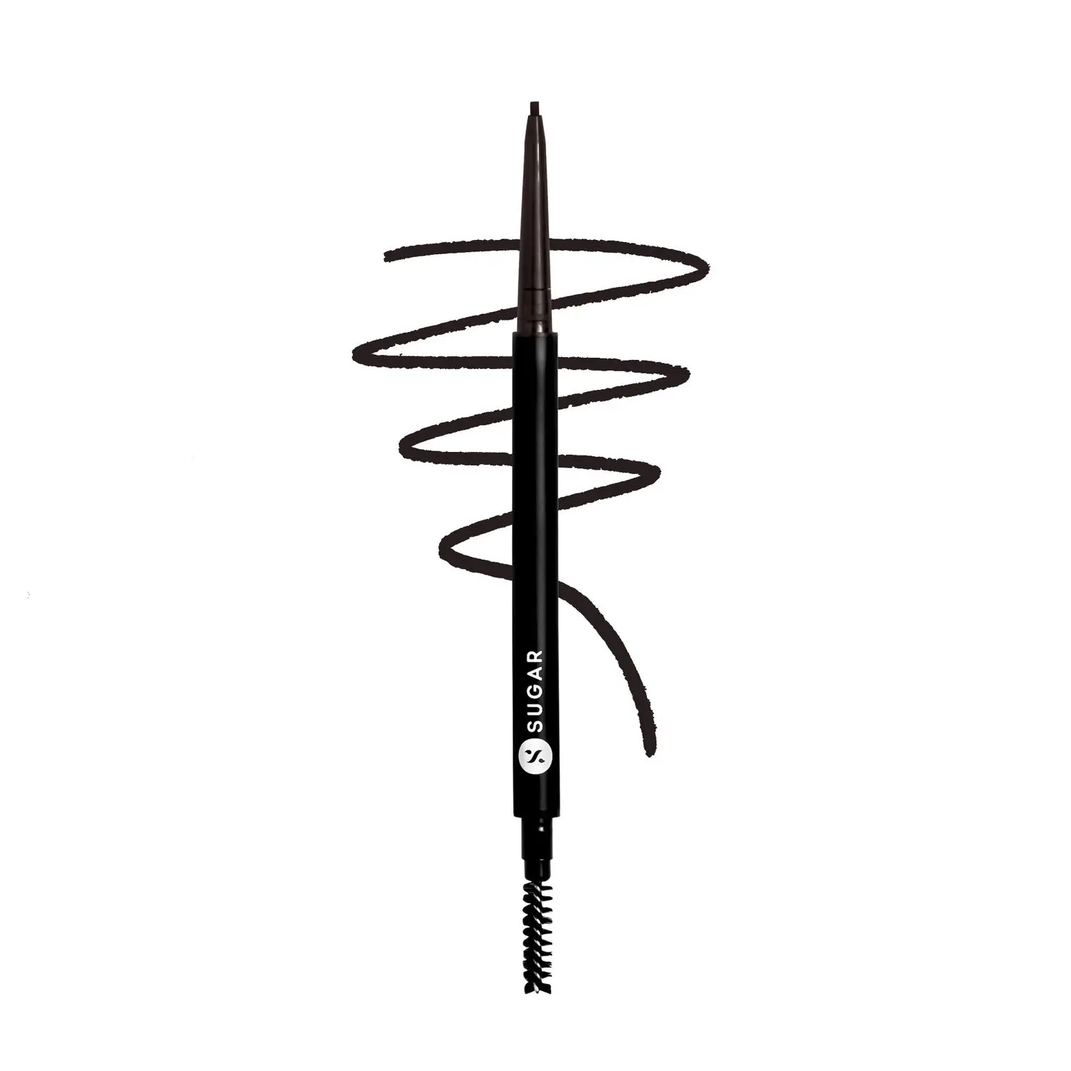 SUGAR Cosmetics Arch Arrival Micro Brow Pencil - 02 Taupe Tom | Transfer-resistant, Water-proof, Sweat-proof Brow Pencil & Stays up to 12 hours