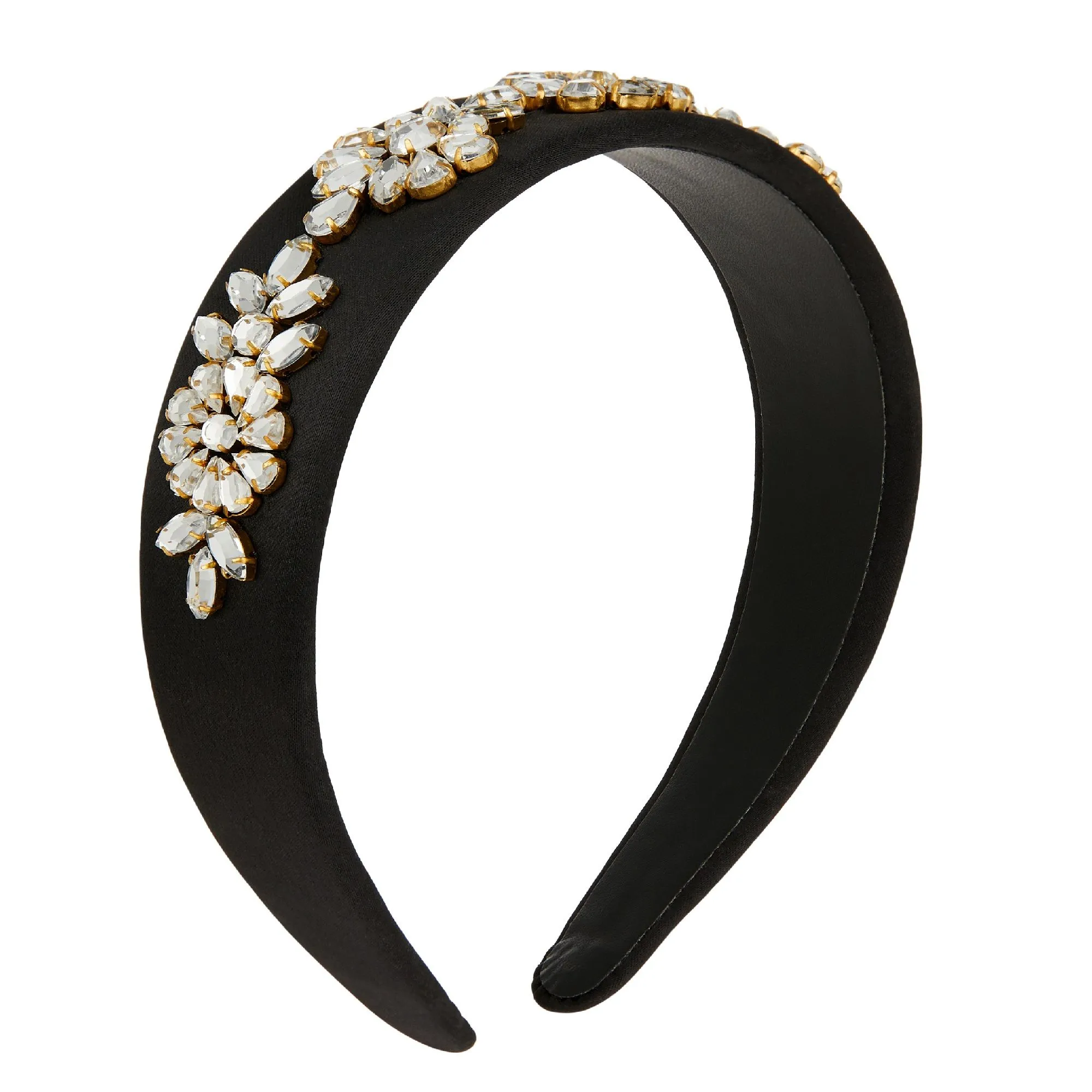 Accessorize London Flower Gem Alice Hair Band