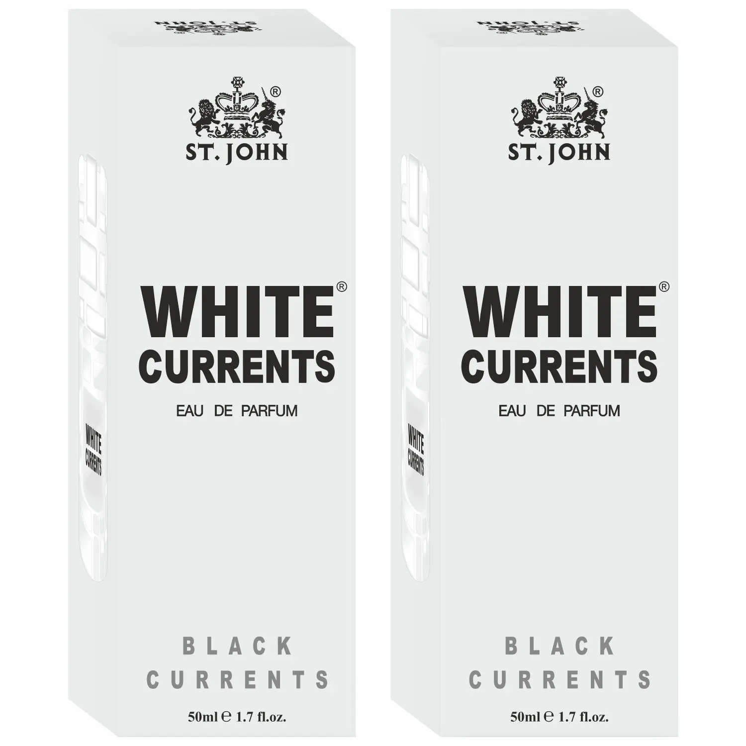 St. John Cobra White Current 50ml Pack of 2 Body Perfume Spray Gift Pack Eau de Parfum - 100 ml (For Men & Women)