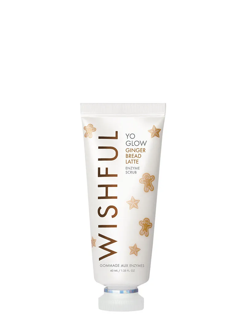 Wishful Yo Glow Gingerbread Latte Enzyme Scrub