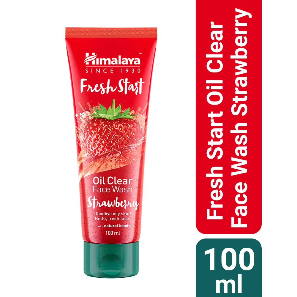 Himalaya Fresh Start Oil Clear Face Wash Strawberry