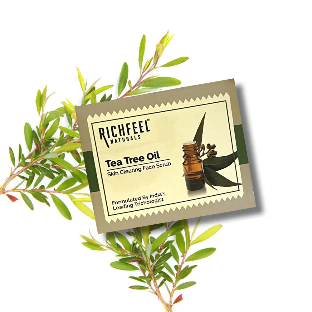 Richfeel Tea Tree Oil Face Scrub (50 g)