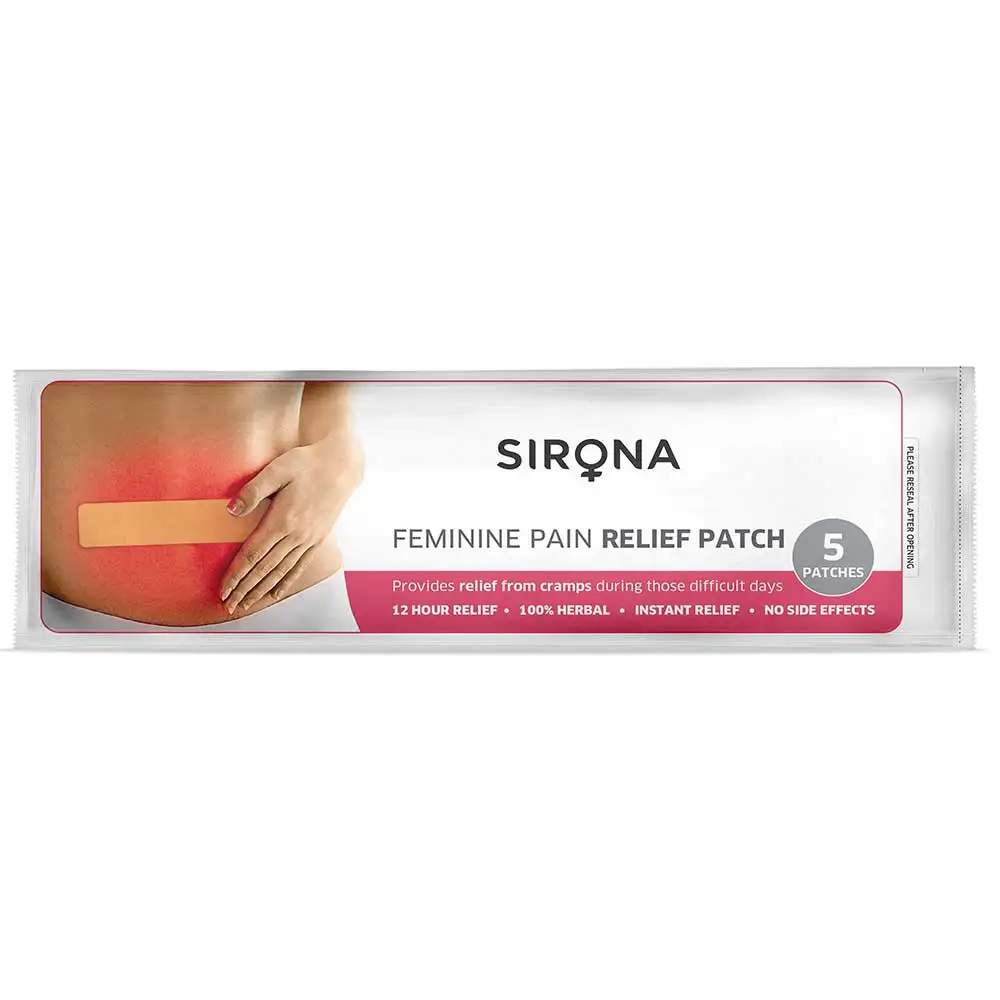 Sirona Feminine Pain Relief Patch,  5 Piece(s)/Pack