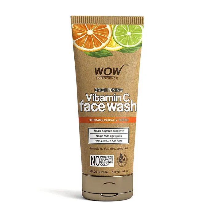 WOW Skin Science Brightening Vitamin C Face Wash For Dark Spots