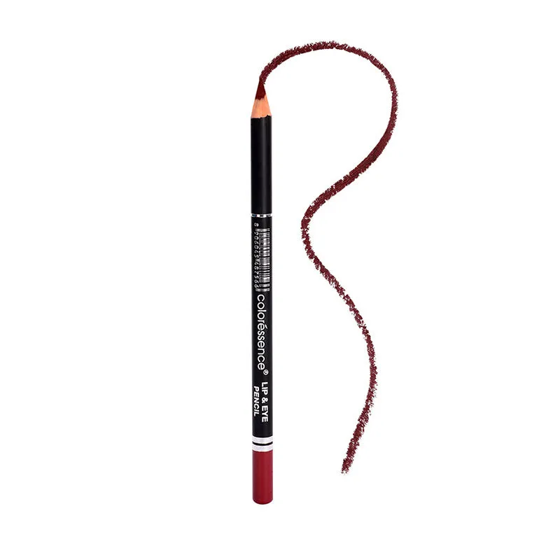 Coloressence Lip and Eye Pencil Long Lasting Waterproof Matte - Ruby Red(1.76g)(LE21 Ruby Red)