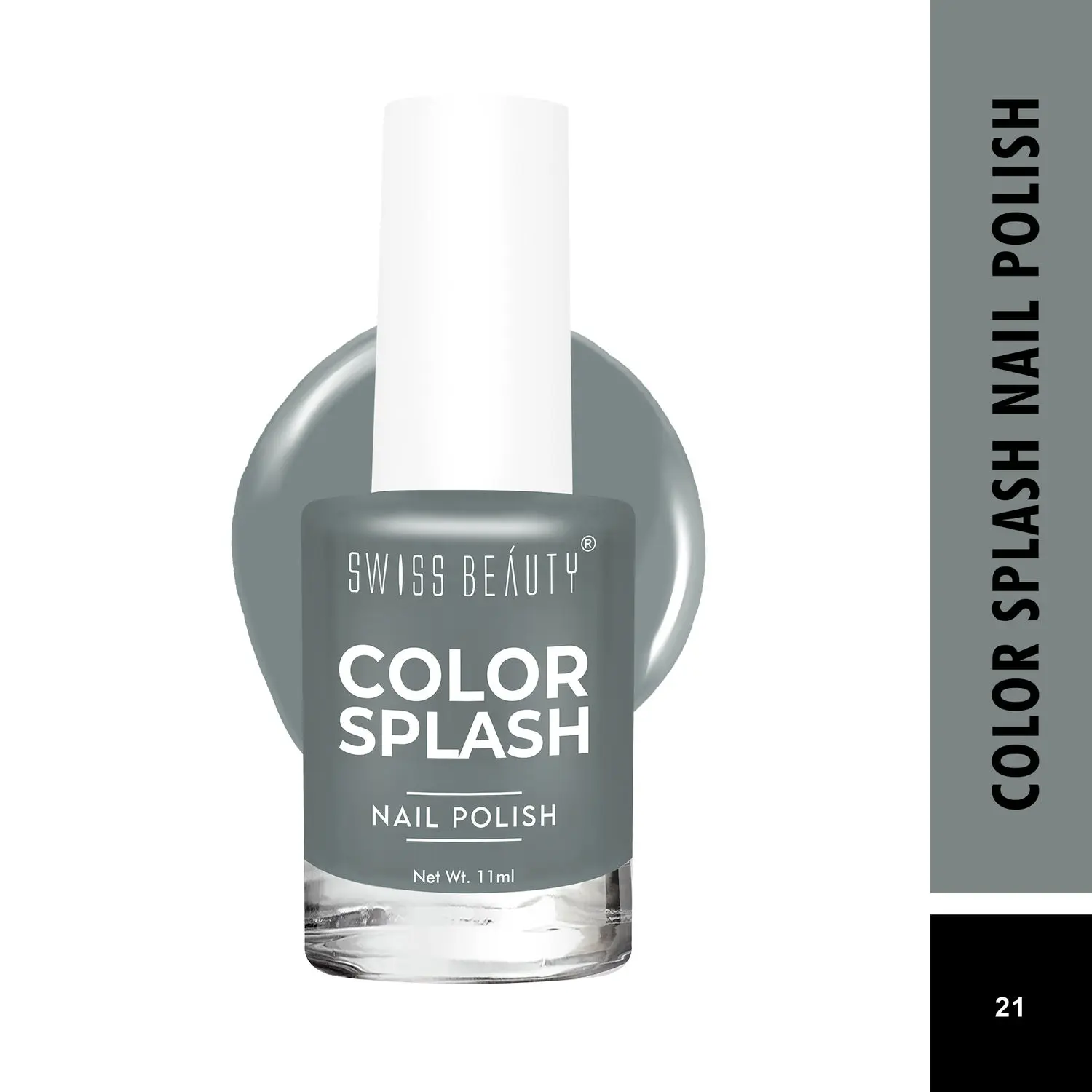 Swiss Beauty Color Splash Nail Polish Shade-21 (11 ml)