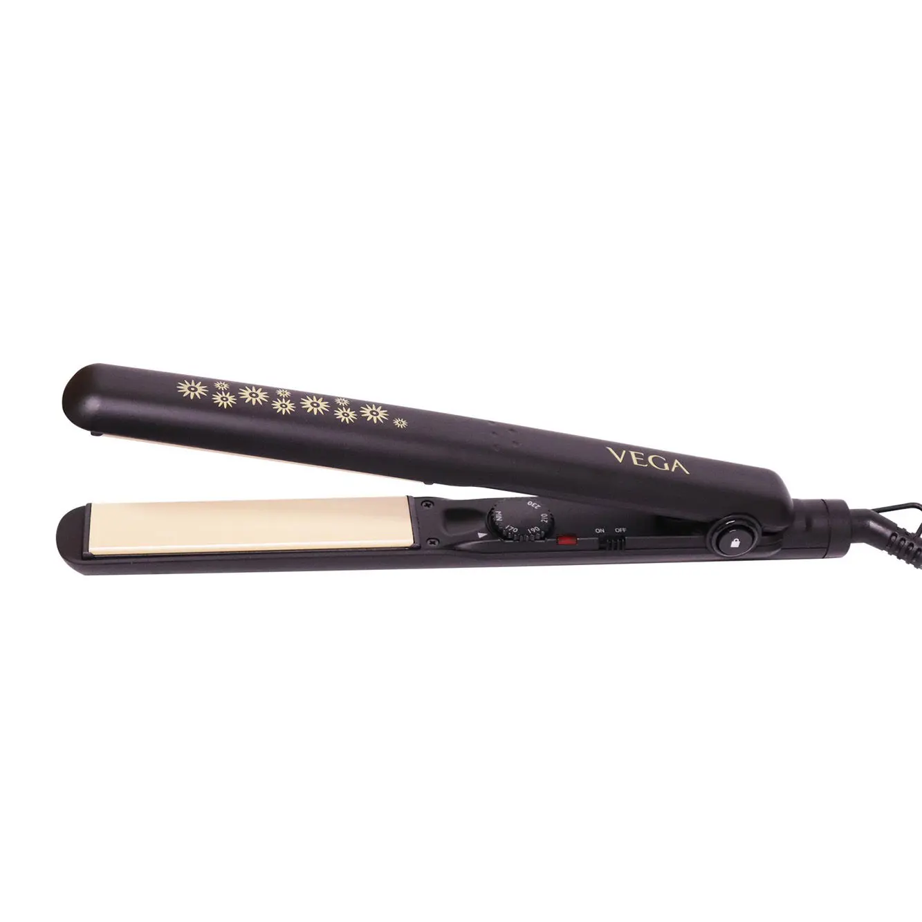 VEGA Keratin Glow Flat Hair Straightener (VHSH-20), Black