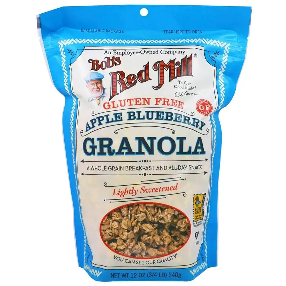 Bob's Red Mill Gluten Free Apple Blueberry Granola,  Unflavoured  0.340 kg