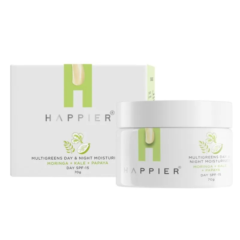 Happier Multigreens Day And Night Moisturiser