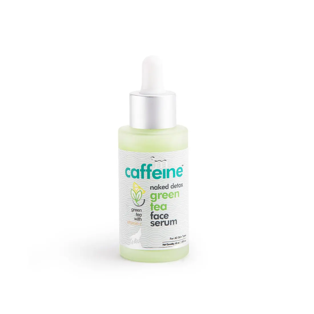 mCaffeine Naked Detox Green Tea Face Serum (40 ml)