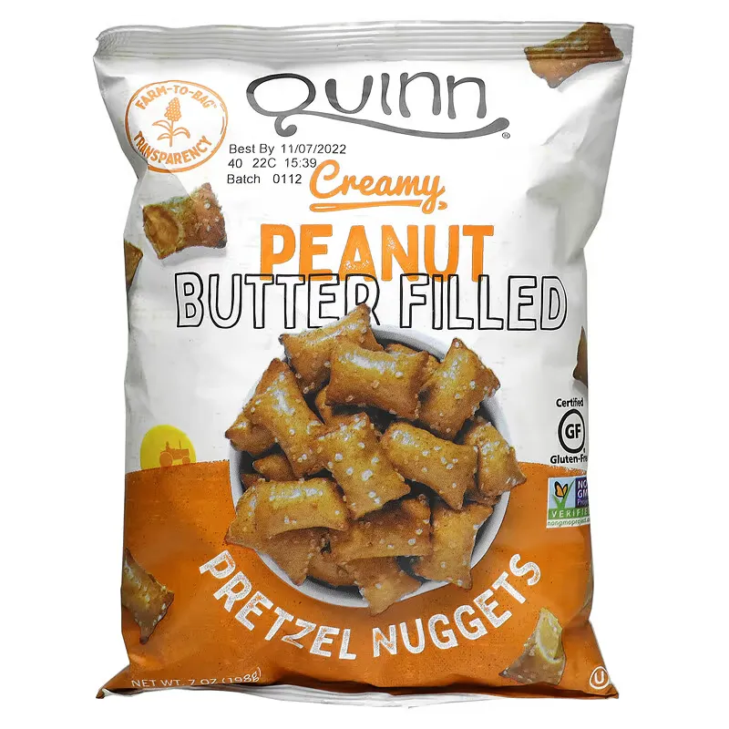 Pretzel Nuggets, Creamy Peanut Butter Filled,  7 oz (198 g)